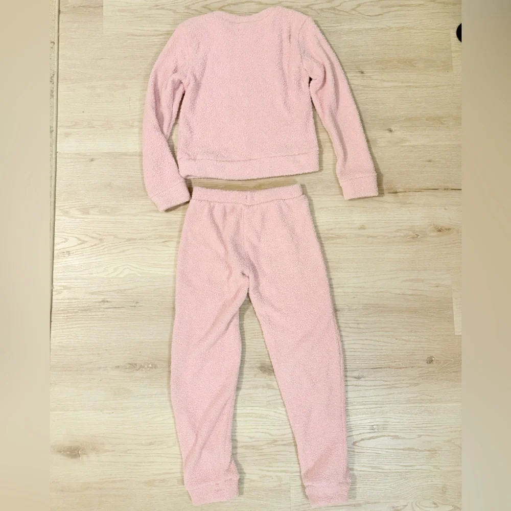 Juicy Couture Kids Pink Teddy Lounge Set size 12